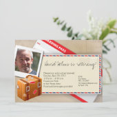 Reise-themenorientierte Einladungen - groß für (Stehend Vorderseite)