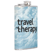 Reise-Therapie-Flasche | Reiseflasche Flachmann (Rechts)