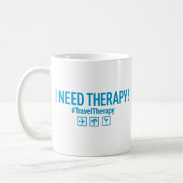 Reise-Therapie Kaffeetasse