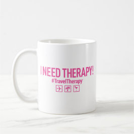 Reise-Therapie Kaffeetasse