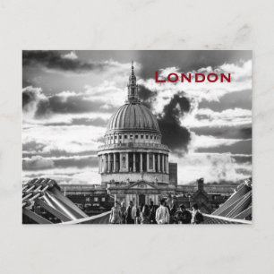 Reise-Tourismus im alten London Postkarte