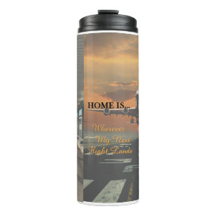 Reise-Tumbler für Flugbegleiter und Kabinenpersona Thermosbecher