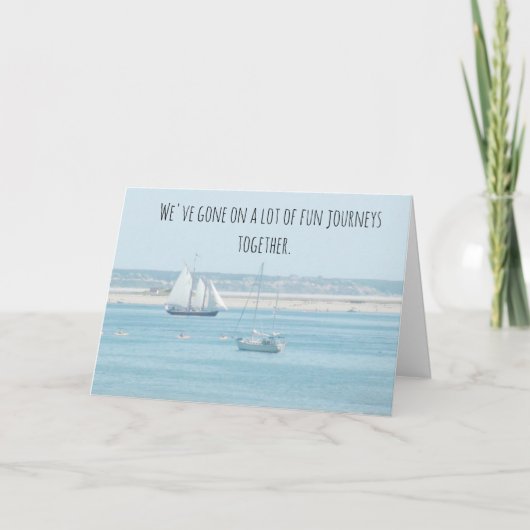 Reise-u. Abenteuer-Erinnerungens-Freundschafts-   Karte (Vorderseite)