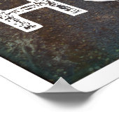 Reise überall Poster (Ecke)