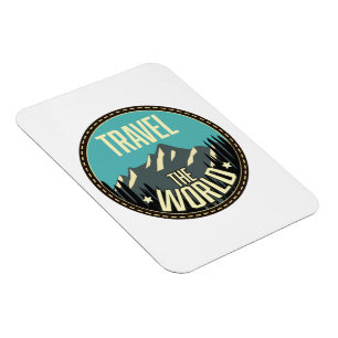 Reise um die Welt Magnet