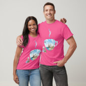 Reise und Kaffee T-Shirt (Unisex)