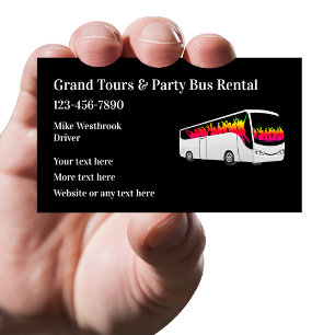 Reise- und Partybus-Reisevermietung Visitenkarte
