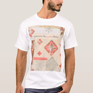 Reise und warmes Licht – Basic Vintage Kunst Herre T-Shirt