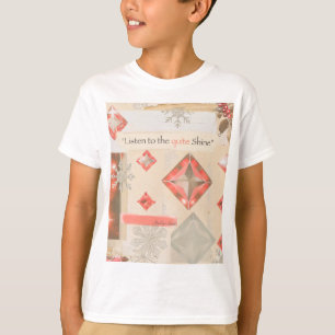 Reise und warmes Licht – Kinder Vintage-Kunst-T-Sh T-Shirt