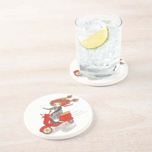 Reise-Untersetzer Getränkeuntersetzer (Seite)