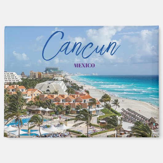 Reise Urlaub Souvenir Cancun Mexico Magnet (Vorderseite)