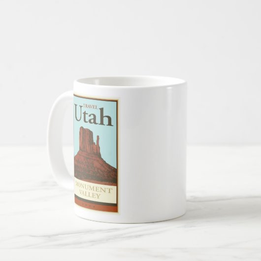 Reise Utah Kaffeetasse (Vorderseite Links)