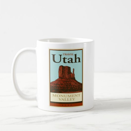 Reise Utah Kaffeetasse (Links)