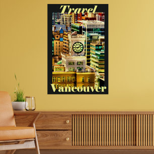 Reise Vancouver, BC, Kanada Poster