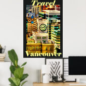 Reise Vancouver, BC, Kanada Poster (Heimbüro)