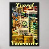 Reise Vancouver, BC, Kanada Poster (Vorne)