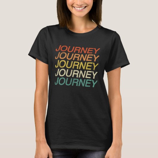 Reise Vintage Retro T-Shirt (Vorderseite)