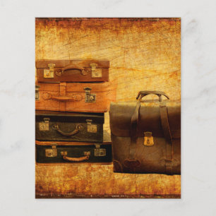 Reise-Vintage-Scrapbook-Papier