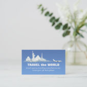 Reise-Visitenkarte Visitenkarte (Stehend Vorderseite)