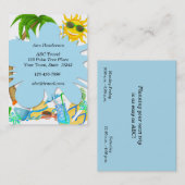 Reise-Visitenkarte Visitenkarte (Vorne/Hinten)