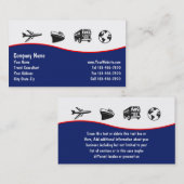 Reise-Visitenkarten Visitenkarte (Vorne/Hinten)