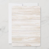 Reise von Miss nach Brautparty Einladung (Rückseite)