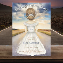 Reise von Miss nach Brautparty