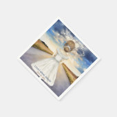 Reise von Miss nach Brautparty Serviette (Ecke)