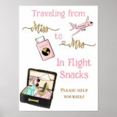 Reise von Miss zu Brautparty Gefallen Poster (Vorne)