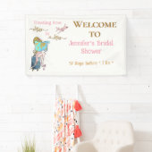 Reise von Miss zu Brautparty Willkommen Banner (Insitu)