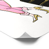 Reise von Miss zu Brautparty Willkommen Poster (Ecke)