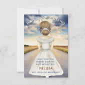 Reise von Miss zu Frau Bridesmaid Vorschlag (Vorderseite)