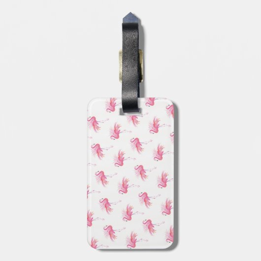 Reise von Miss zu Frau. Gepäckanhänger (Rückseite vertikal)