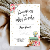 Reise von Miss zu Mrs. Adventure Brautparty Einladung