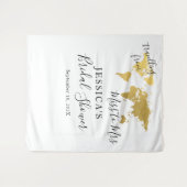 Reise von Miss zu Mrs Backdrop Foto Stand Wandteppich (Vorderseite (Horizontal))