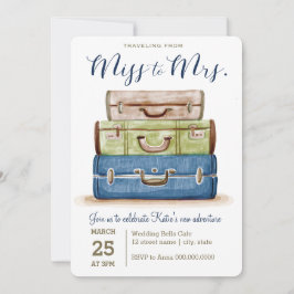 Reise von Miss zu Mrs. Duwer Einladung