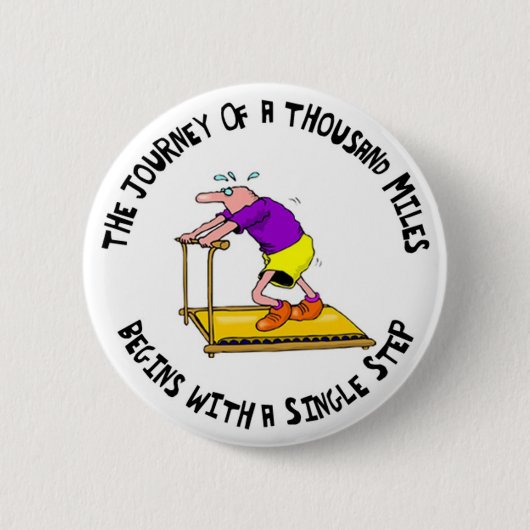 Reise von tausend Meilen - Beweggrund Button (Vorderseite)