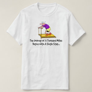 Reise von tausend Meilen - Beweggrund T-Shirt