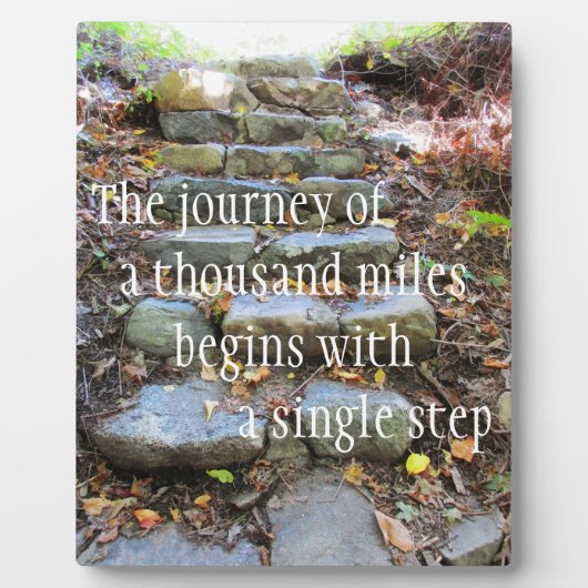 Reise von tausend Meilen Fotoplatte (Vorderseite)