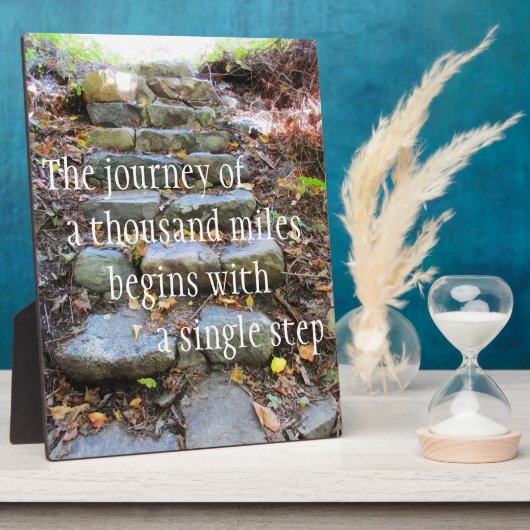 Reise von tausend Meilen Fotoplatte (Seite)