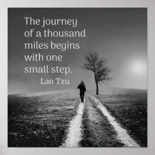 Reise von tausend Meilen — Poster