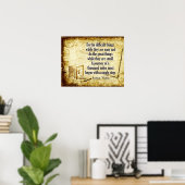 Reise von tausend Meilen Poster (Heimbüro)