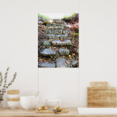 Reise von tausend Meilen Poster (Küche)