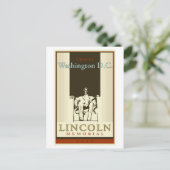 Reise-Washington DC Postkarte (Stehend Vorderseite)