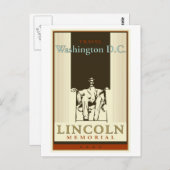 Reise-Washington DC Postkarte (Vorne/Hinten)