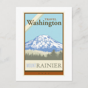 Reise Washington Postkarte