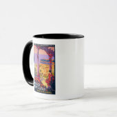 Reise-Werbeplakat Tasse (Vorderseite Links)