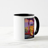 Reise-Werbeplakat Tasse (VorderseiteRechts)