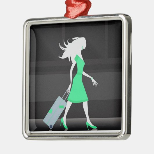 ****REISE WIE CRAZY LADY*** CHRISTMAS ORNANATION ORNAMENT AUS METALL (Links)