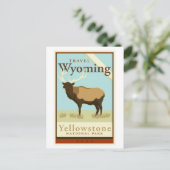 Reise Wyoming Postkarte (Stehend Vorderseite)